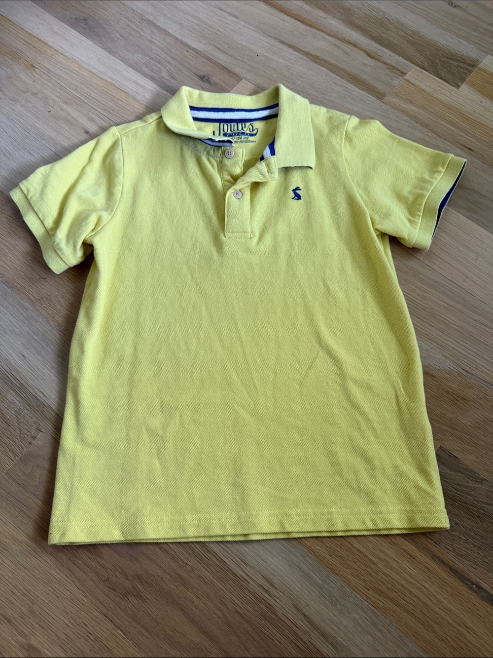 Joules Yellow Polo Shirt